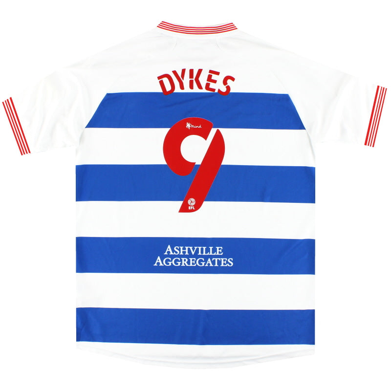 2020-21 QPR Errea Player Issue Home Shirt Dykes #9 XXXL Football Shirt