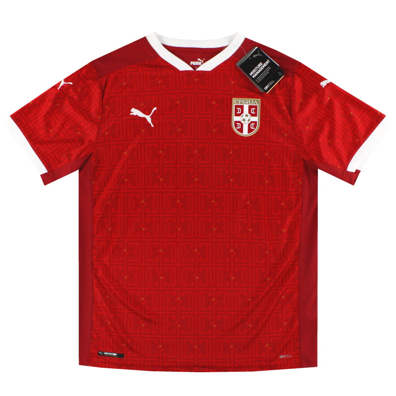 2020-21 Serbia Puma Home Shirt *BNIB* M Football Shirt