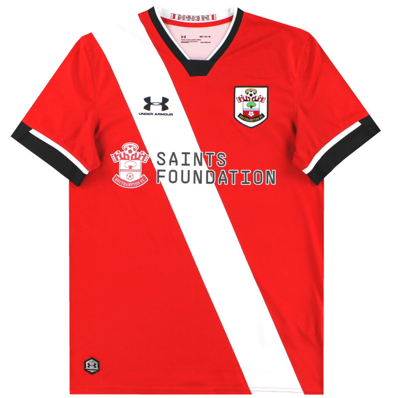 2020-21 Southampton Under Armour Home Shirt M Football Shirt