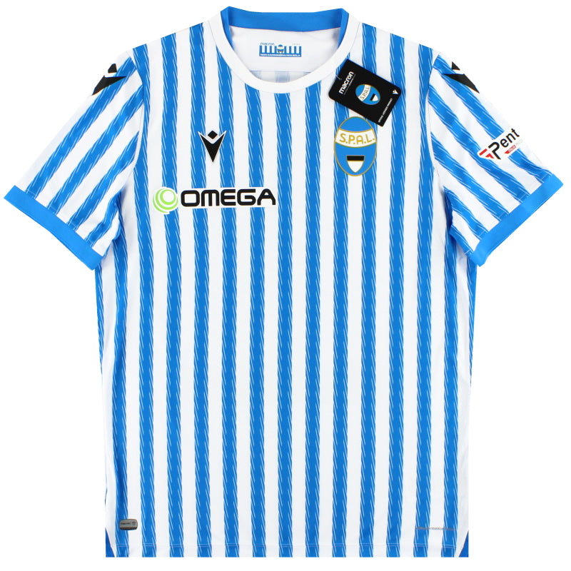 2020-21 SPAL Macron Home Shirt *w/tags* Football Shirt