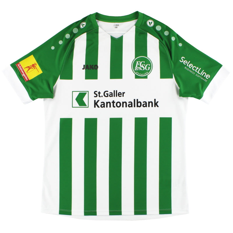 2020-21 St Gallen Jako Home Shirt *As New*  Football Shirt