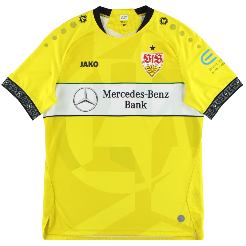 2020-21 Stuttgart Jako Goalkeeper Shirt *As New* S Football Shirt