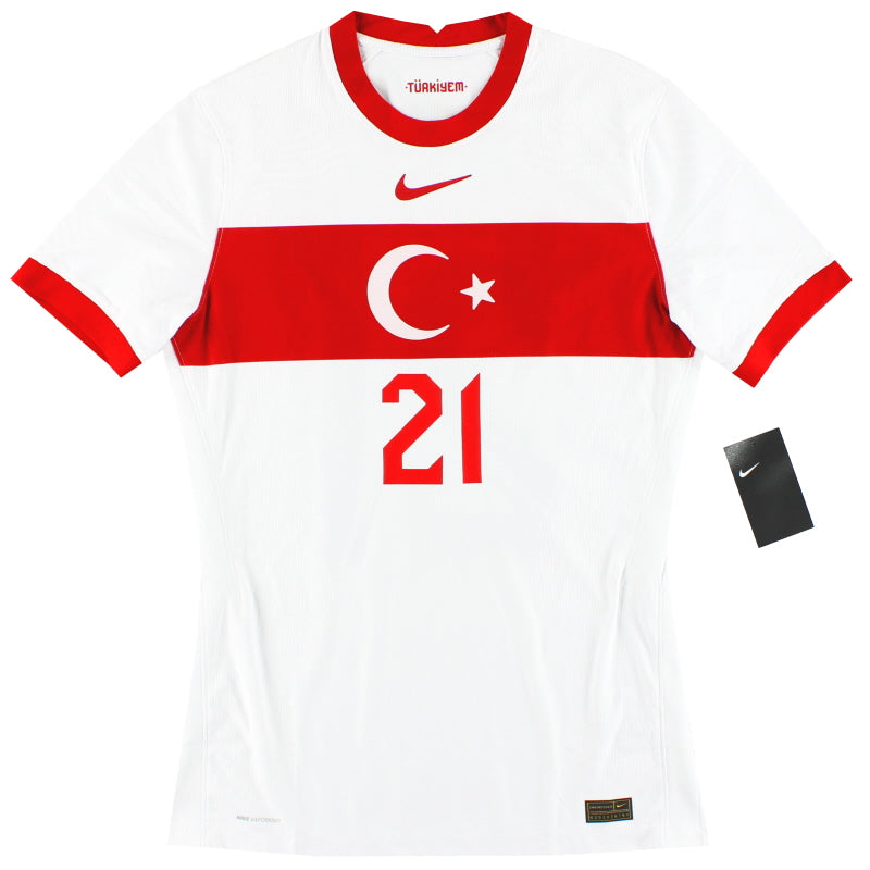 2020-21 Turkey Nike Vapor Away Shirt #21 *w/tags* M Football Shirt