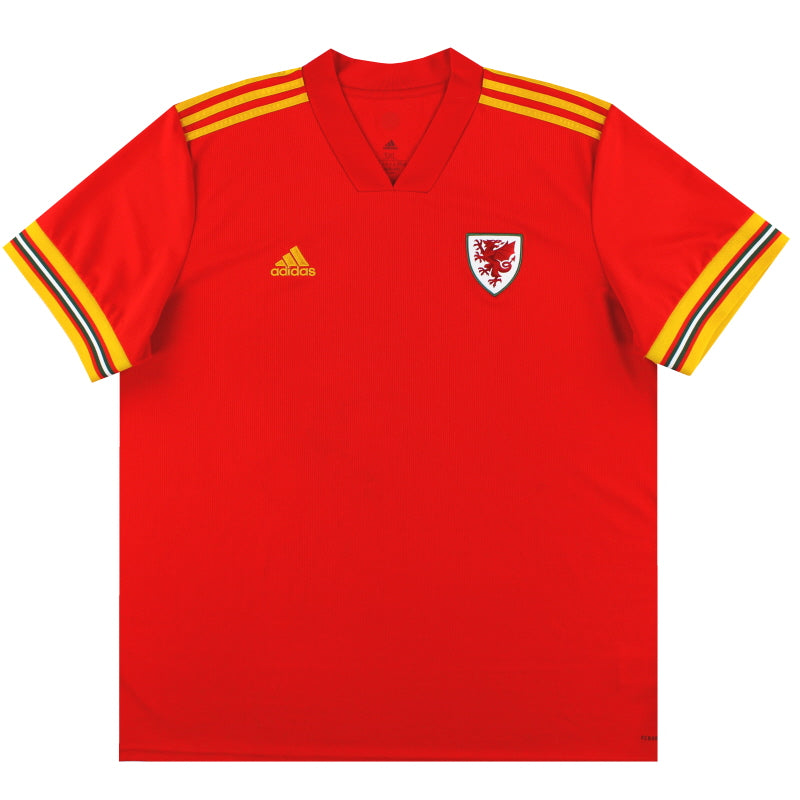 2020-21 Wales adidas Home Shirt M Football Shirt