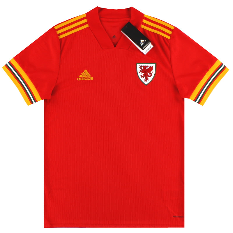 2020-21 Wales adidas Home Shirt *w/tags* M Football Shirt