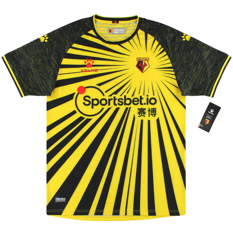 2020-21 Watford Kelme Home Shirt *BNIB* Football Shirt