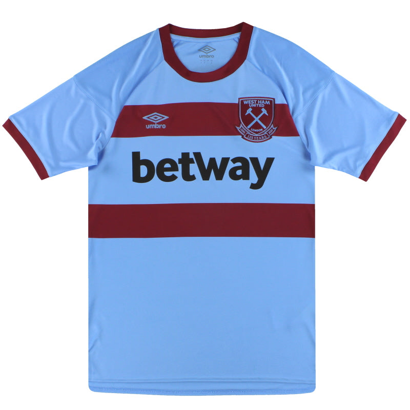 2020-21 West Ham Umbro '125 Years' Away Shirt *As New* XXL Football Shirt