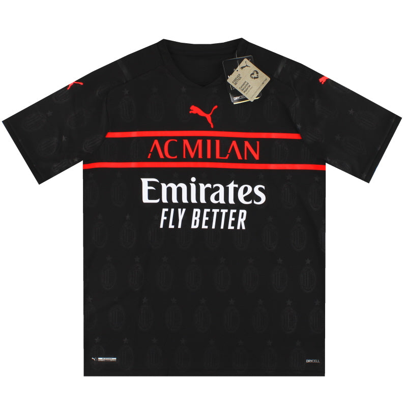 2021-22 AC Milan Puma Third Shirt *w/tags* XS.Boys Football Shirt