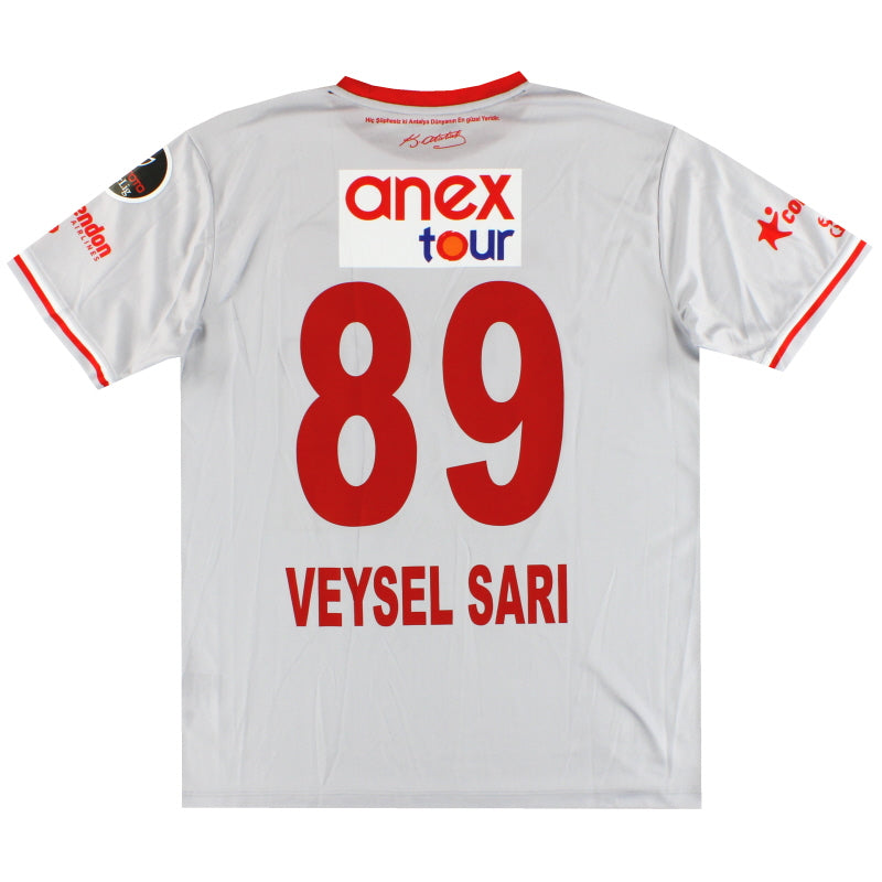 2021-22 Antalyaspor Player Issue Fourth Shirt Veysel Sari #89 L Football Shirt