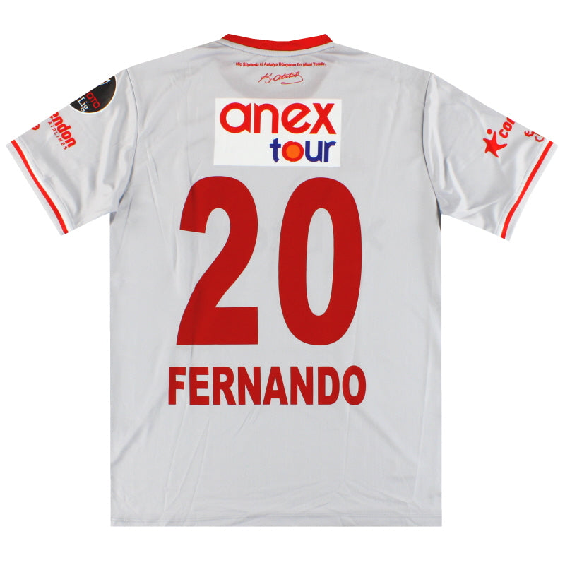 2021-22 Antalyaspor Player Issue Fourth Shirt Fernando #20 L Football Shirt