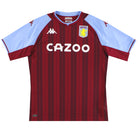 2021-22 Aston Villa Kappa Kombat Home Shirt XL Football Shirt