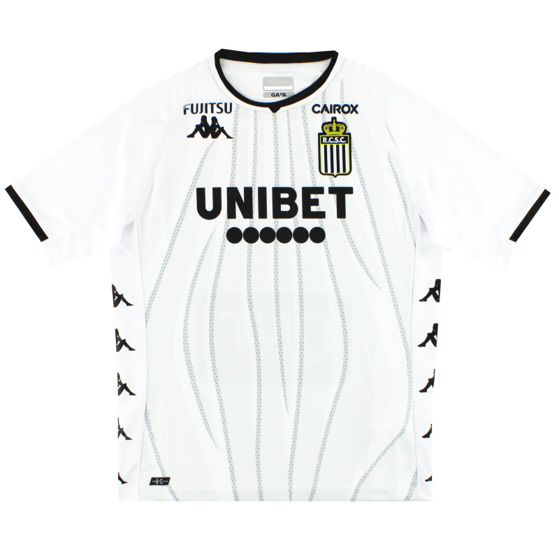 2021-22 Charleroi Kappa Kombat Away Shirt *As New*  Football Shirt