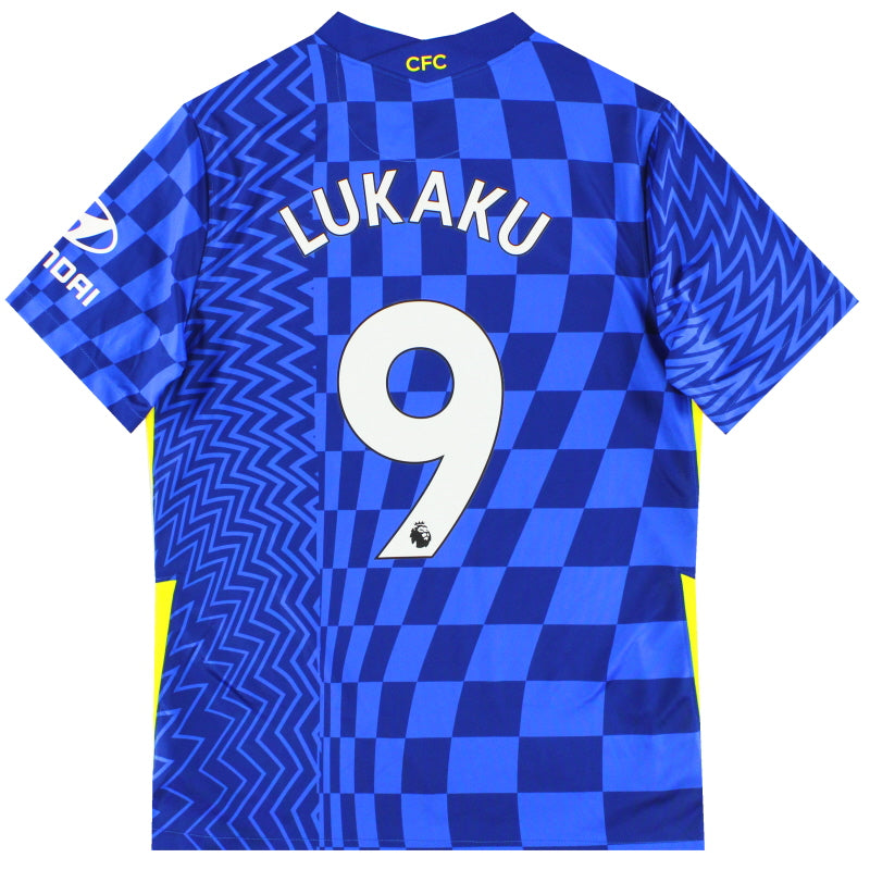 2021-22 Chelsea Nike Home Shirt Lukaku #9 *Mint* M Football Shirt