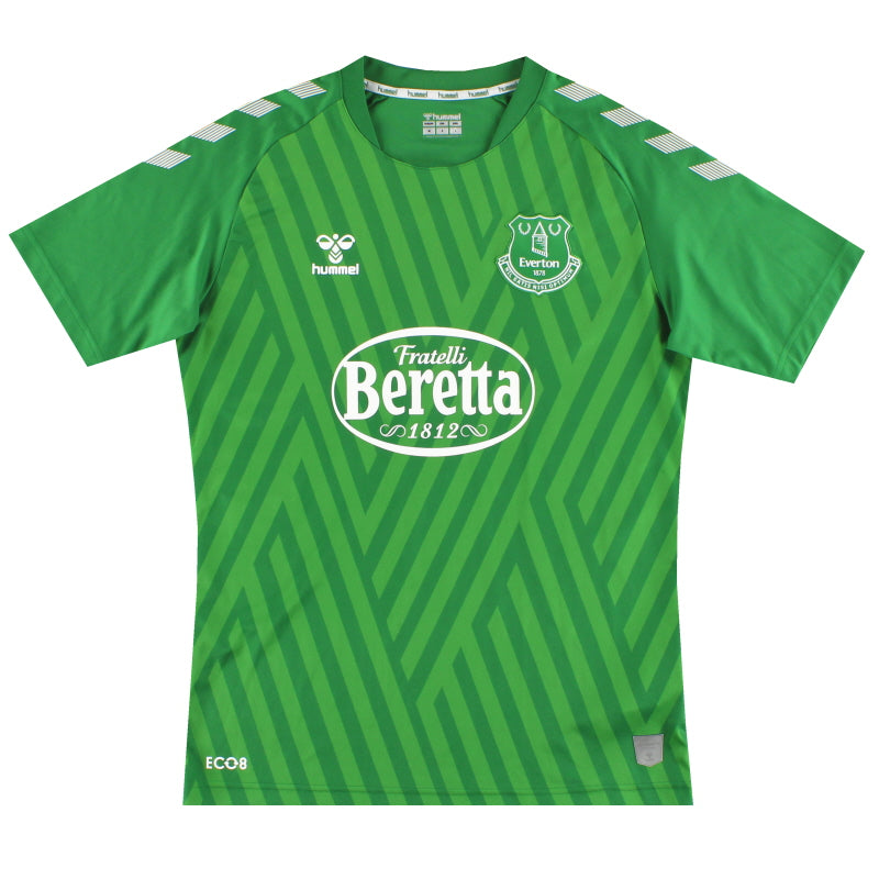 2021-22 Everton Hummel Reserve Away Goalkeeper Shirt #1 M Football Shirt