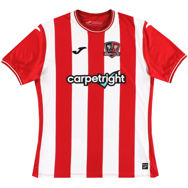 2022-23 Exeter City Joma Home Shirt *As New* Football Shirt