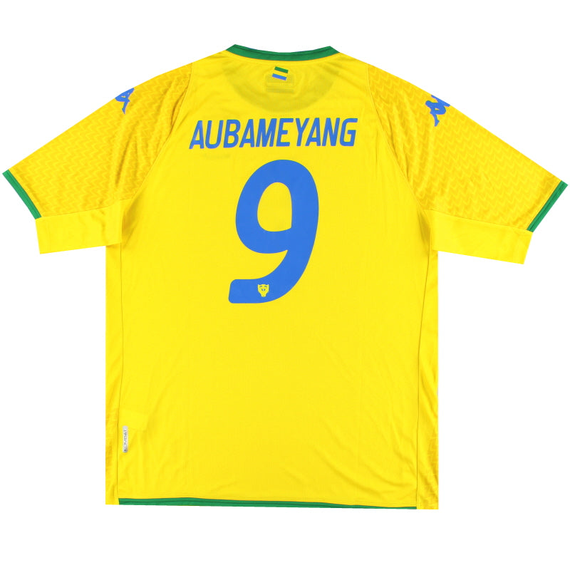 2021-22 Gabon Kappa Home Shirt Aubameyang #9 *As New* XXXL Football Shirt