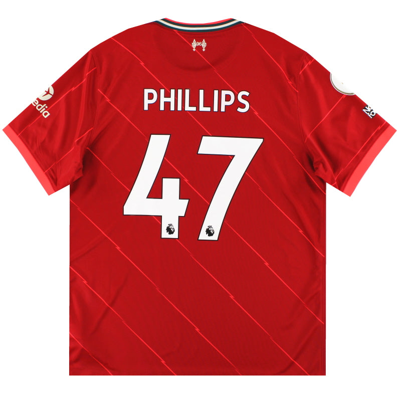 2021-22 Liverpool Nike Home Shirt Phillips #47 *w/tags* XL Football Shirt