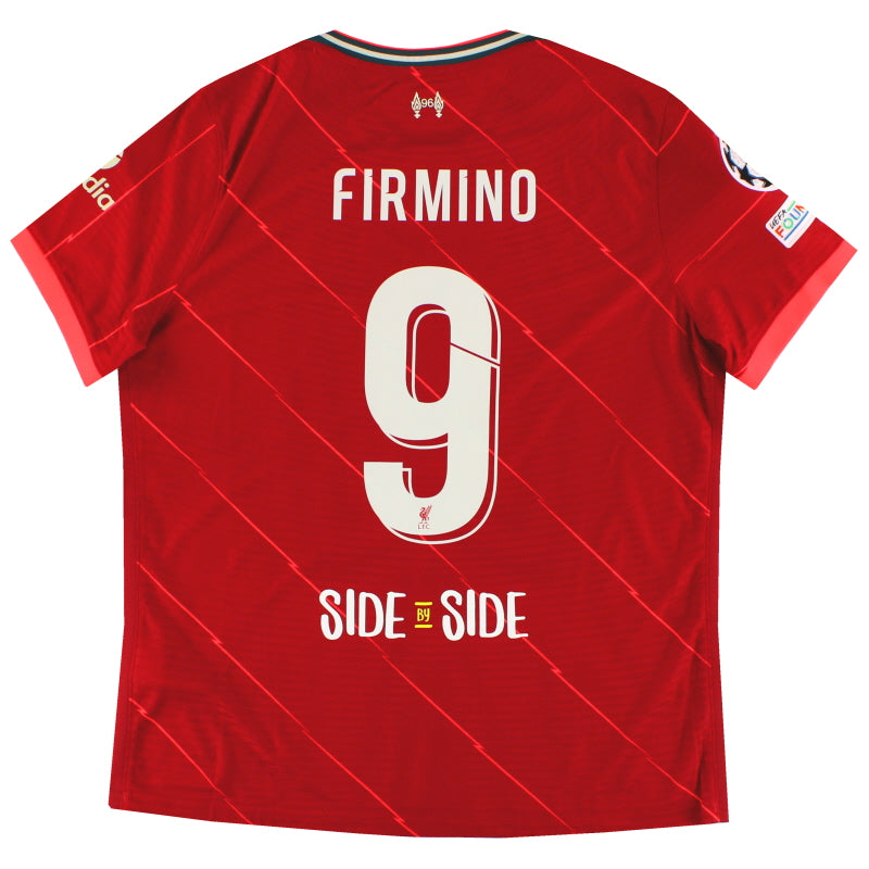 2021-22 Liverpool Nike Vapor Home Shirt Firmino #9 *w/tags* XXL Football Shirt