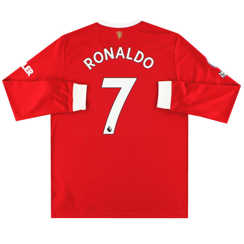 2021-22 Manchester United adidas Home Shirt Ronaldo #7 *w/tags* XL Football Shirt