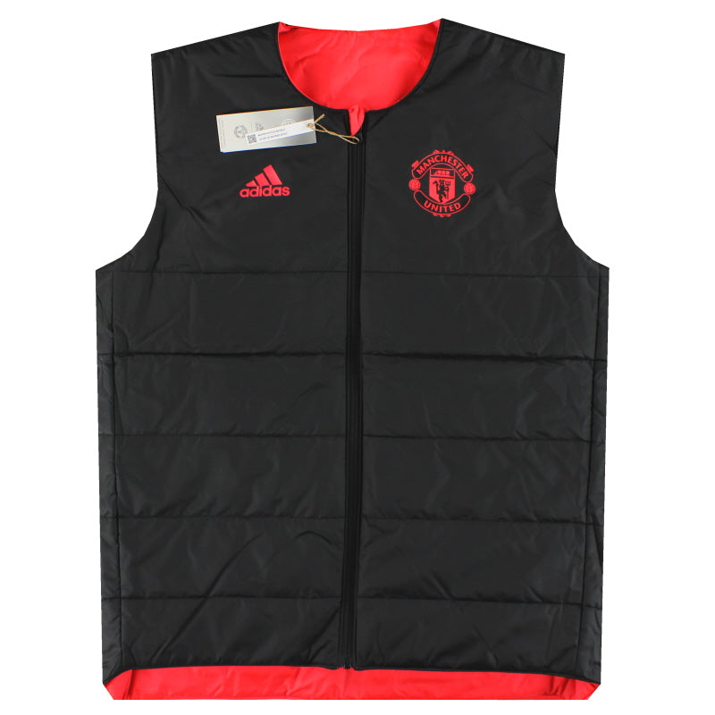 2021-22 Manchester United adidas Reverseable Padded Vest *w/tags* L Vest