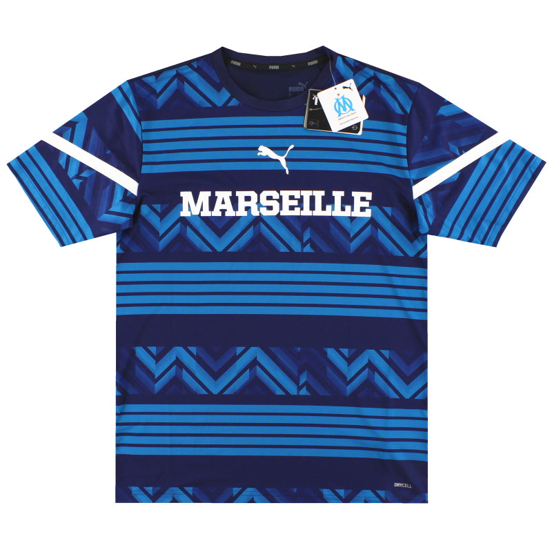 2021-22 Marseille Puma Pre-Match Shirt *BNIB*  Training Shirt