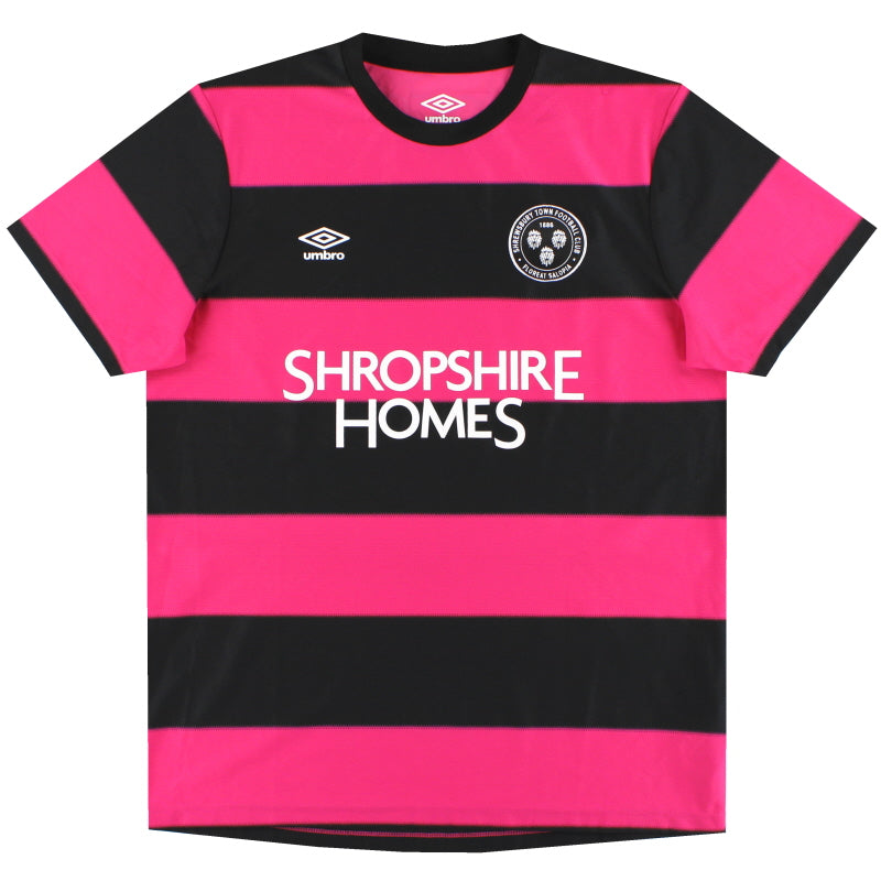 2021-22 Shrewsbury Umbro Away Shirt XL Football Shirt