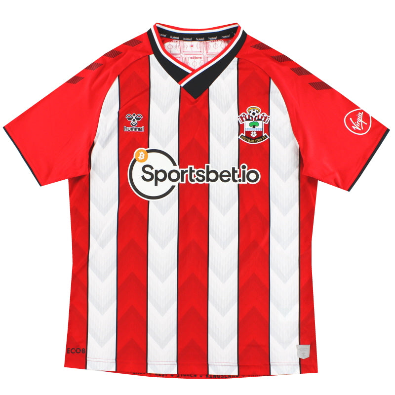 2021-22 Southampton Hummel Home Shirt M Football Shirt