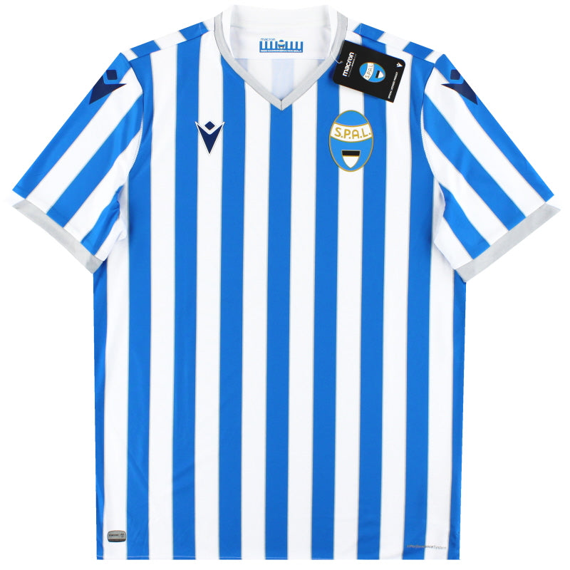 2021-22 SPAL Macron Home Shirt *BNIB* Football Shirt