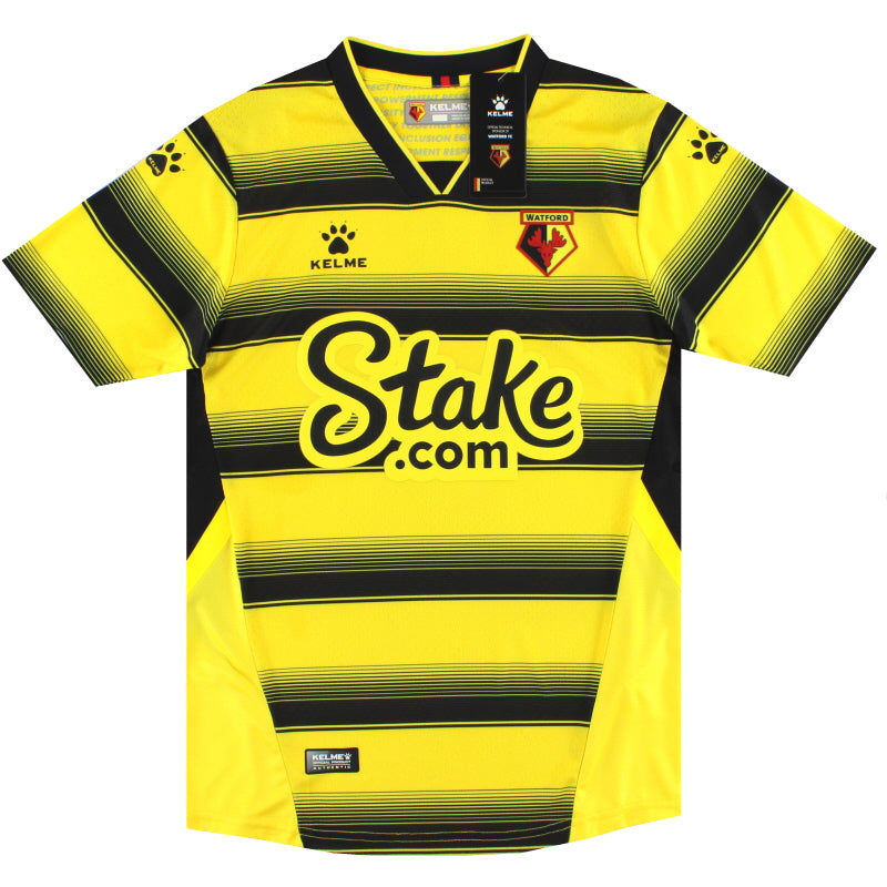 2021-22 Watford Kelme Home Shirt *BNIB* Football Shirt