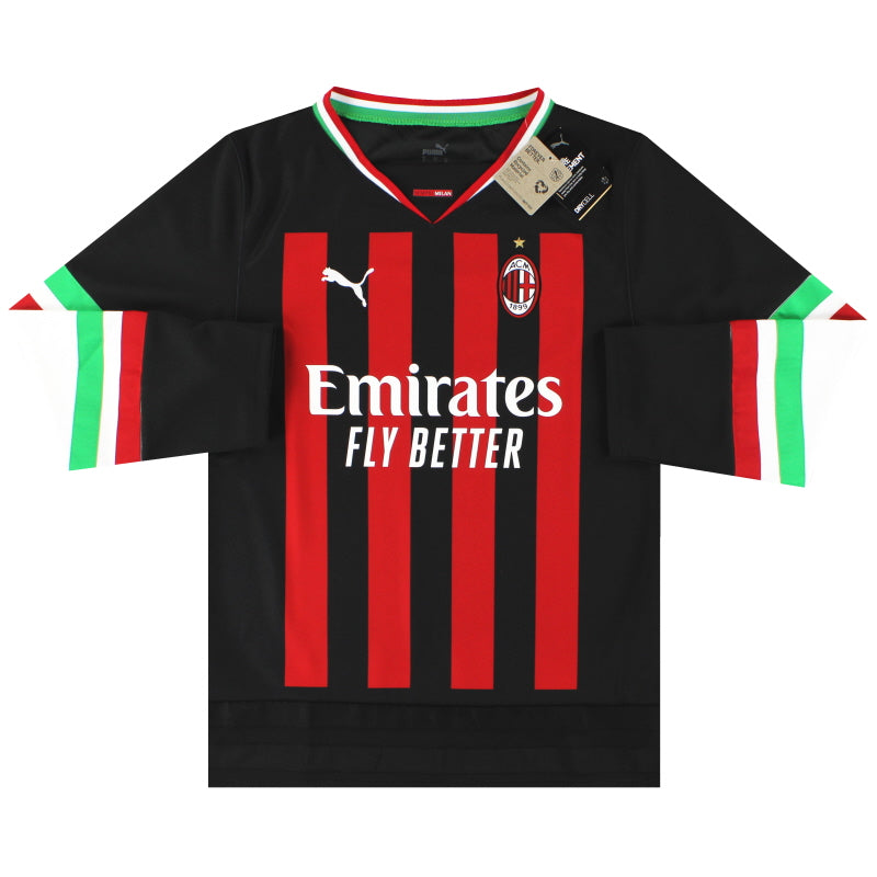 2022-23 AC Milan Puma Oversized Winter Jersey *w/tags* Football Shirt