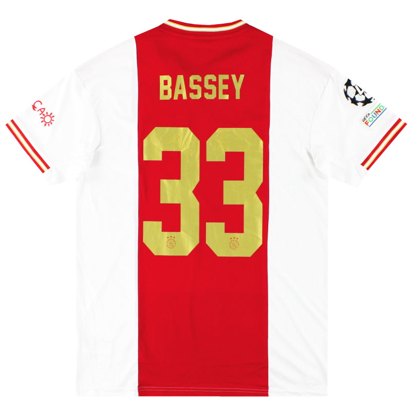 2022-23 Ajax adidas Away Shirt Bassey #33 L Football Shirt