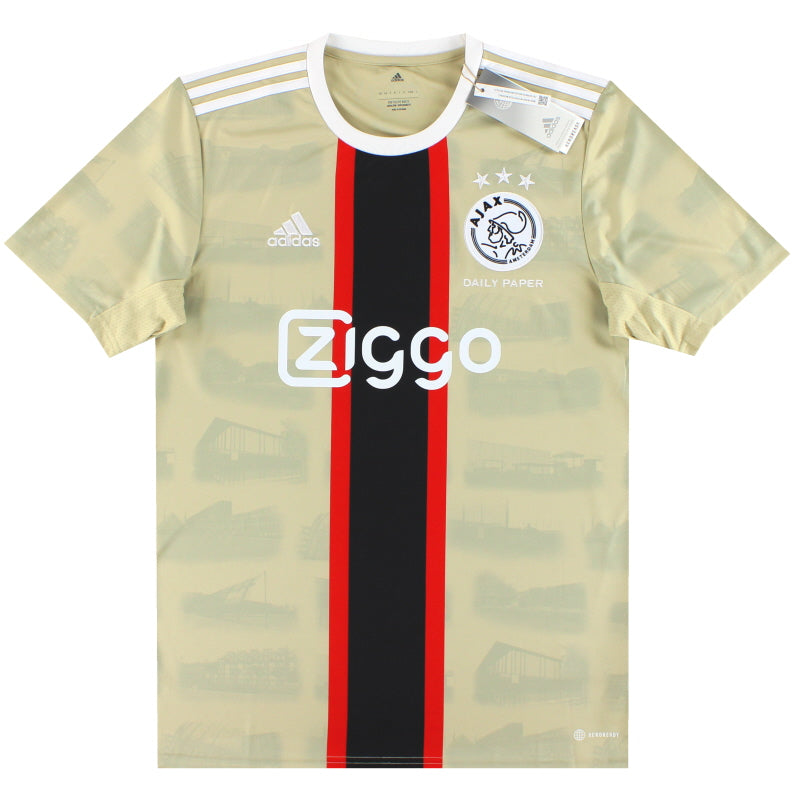 2022-23 Ajax x Daily Paper adidas Third Shirt *w/tags* Football Shirt