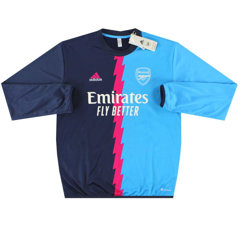 2022-23 Arsenal adidas Pre-Match Warm Top *BNIB* M Football Shirt