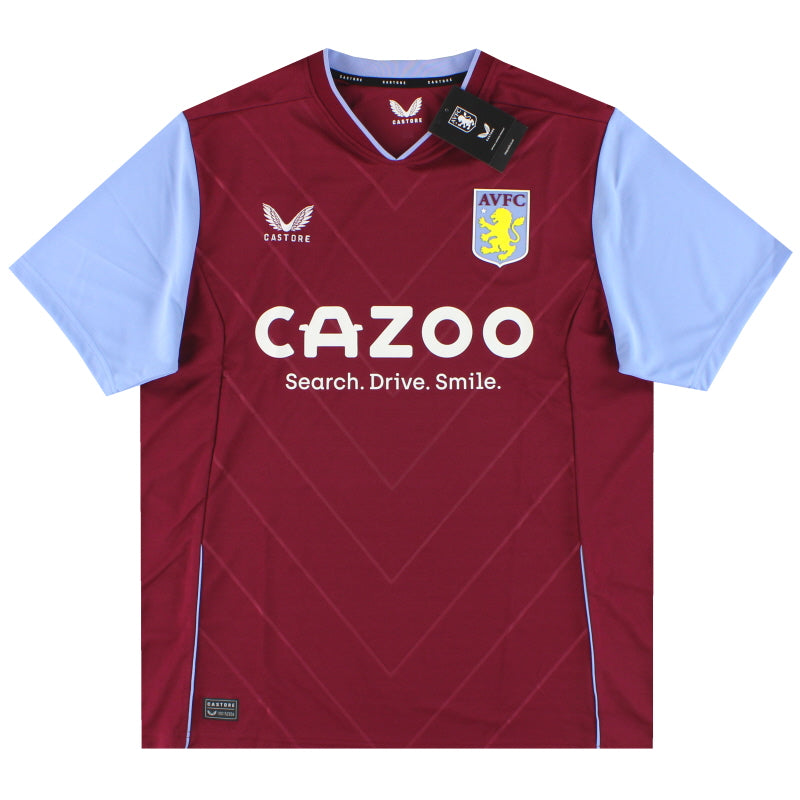 2022-23 Aston Villa Castore Home Shirt *BNIB* XL Football Shirt