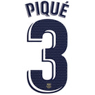 2022-23 Barcelona Pique #3 Away Name Set *BNIB*  Football Shirt