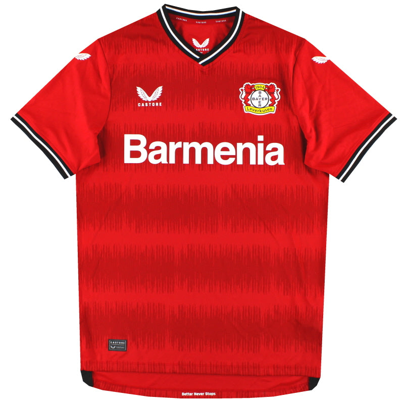 2022-23 Bayer Leverkusen Castore Home Shirt *As New*  Football Shirt