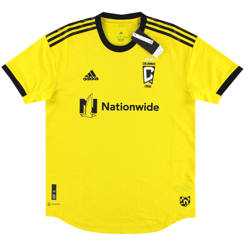 2022 -23 Columbus Crew adidas Authentic Home Shirt *w/tags*  Football Shirt