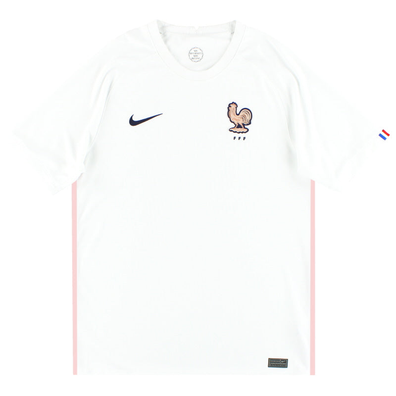 2022-23 France Women Nike Away Shirt *Mint* L Football Shirt