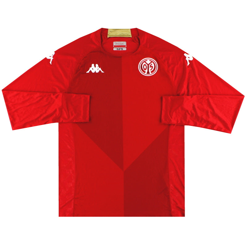 2022-23 FSV Mainz Kappa Home Shirt L/S *As New* XS Football Shirt