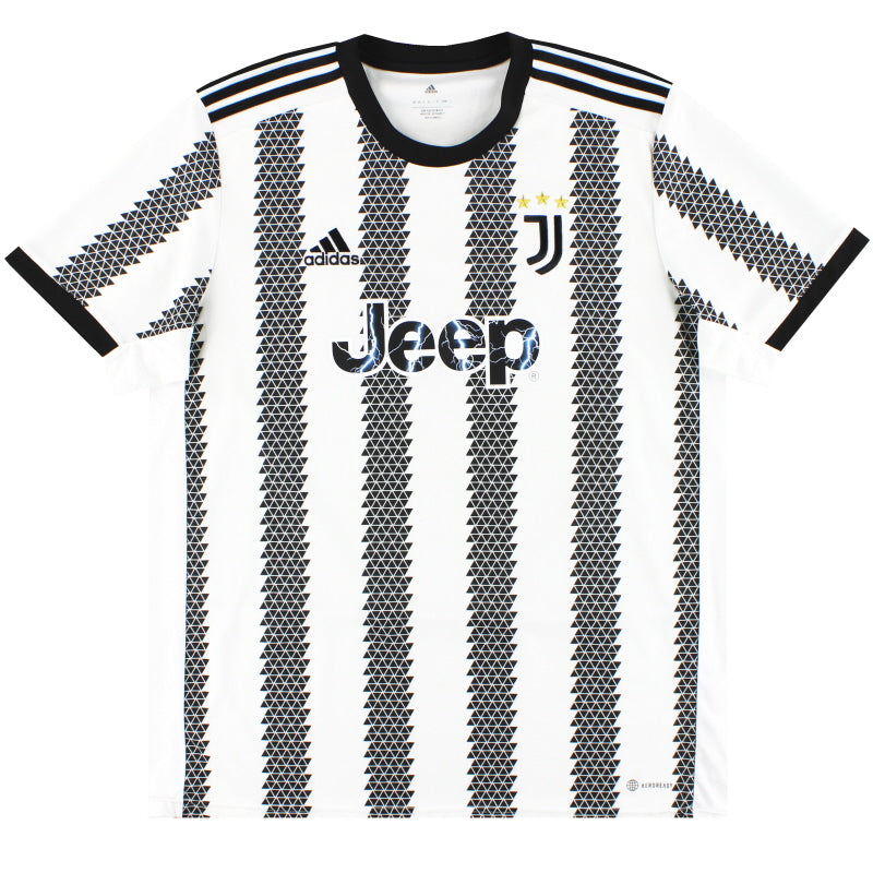 2022-23 Juventus adidas Home Shirt *Mint* XL Football Shirt