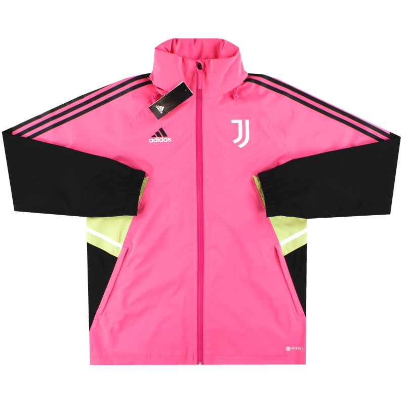 2022-23 Juventus adidas SAMPLE Rain Jacket *w/tags* M Jacket