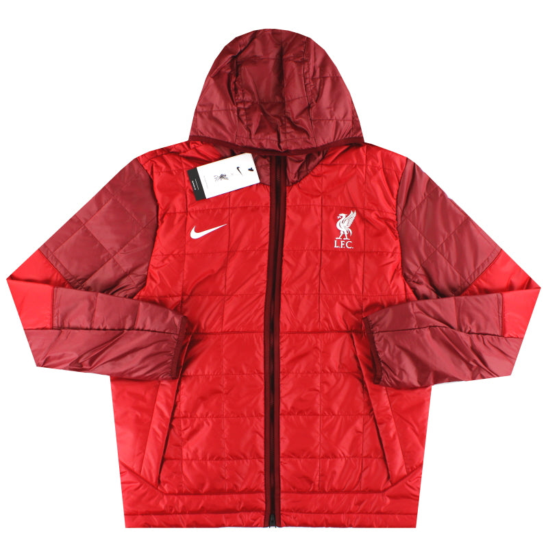 2022-23 Liverpool Nike Fleece Lined Hooded Jacket *w/tags* M Jacket