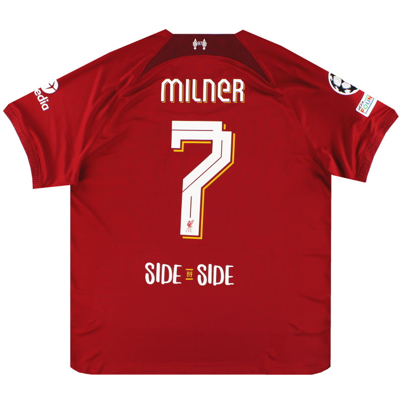 2022-23 Liverpool Nike Home Shirt Milner #7 *w/tags* XL Football Shirt