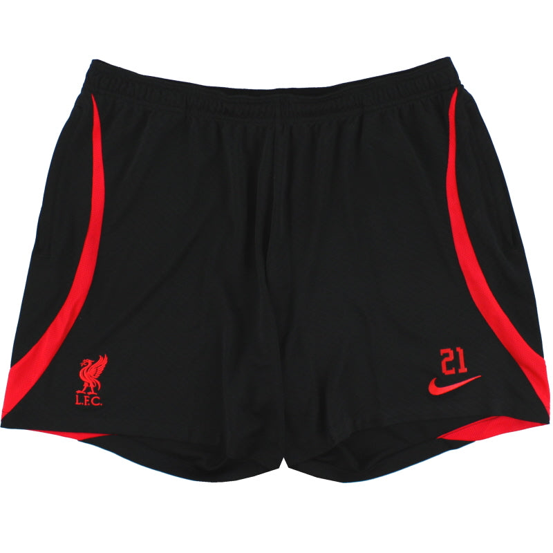 2022-23 Liverpool Nike Player Issue Training Shorts #21 XL Training Shorts