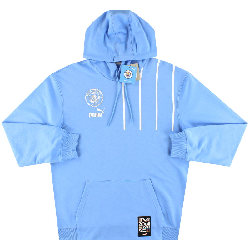 2022-23 Manchester City Puma FtblCulture Hoodie *w/tags* M Hoodie