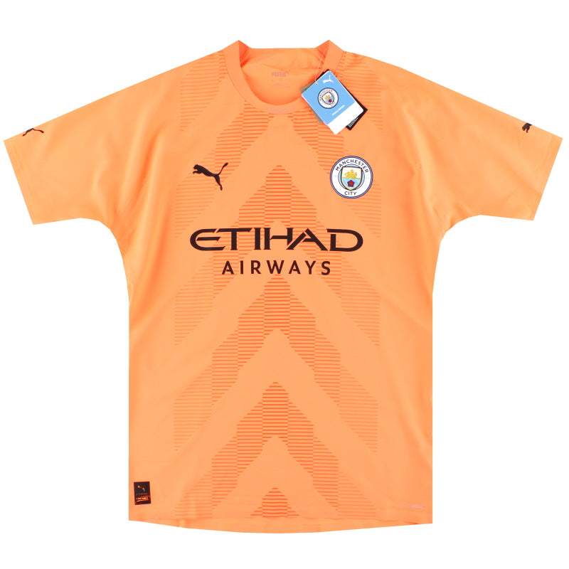 2022-23 Manchester City Puma Player Issue Goalkeeper Shirt *w/tags* Football Shirt