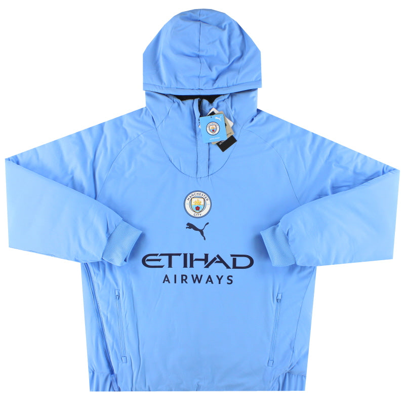 2022-23 Manchester City Puma Puma 1/4 Zip Reversible Padded Jacket *BNIB* Jacket