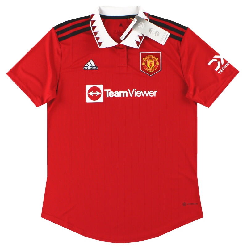 2022-23 Manchester United adidas Home Shirt *w/tags* Womens M Football Shirt