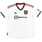 2022-23 Manchester United adidas Authentic Away Shirt XXL Football Shirt