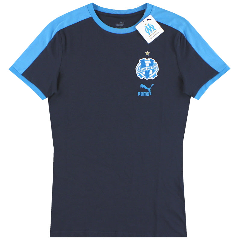 2022-23 Marseille Puma FtblHeritage T7 Tee *w/tags* S  T-Shirt